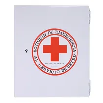 Comprar Botiquín Metálico De Primeros Auxilios Mediano Medicamentos