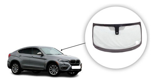 Parabrisa Verde Com Sensor Bmw X6 2015 2016 2017 2018 2019