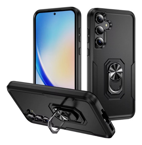 Capa Shield C Apoio Para Galaxy A56 A36 A26 A16 Anti Impacto