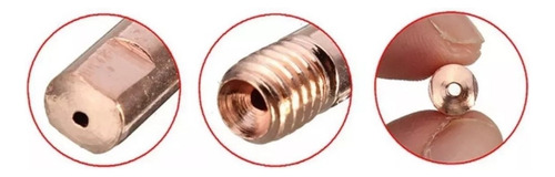 Bico Difusor Bocal Tocha Solda Mig 0.8mm 130 V8 15ak S/ Gás