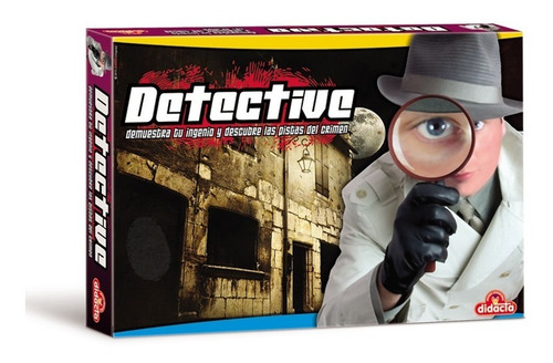 Juego De Mesa Detective, Demuestra Tu Ingenio En Familia