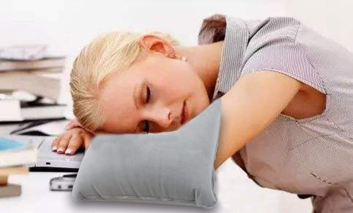 Lixiongbao 2 Paquete Almohada Inflable Inflable Pequeña Almo