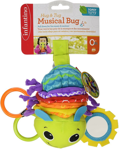 Imagen 2 de 6 de Infantino Abrazo Y Tug - Bug Musical