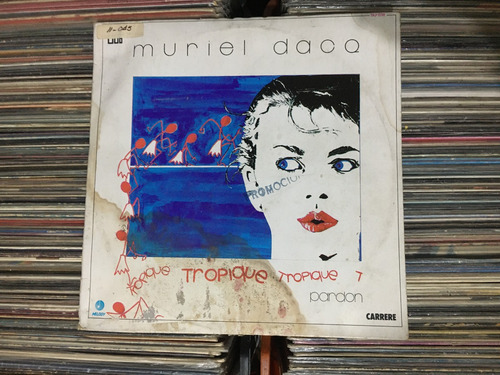 Muriel Dacq Tropique Vinilo Maxi Mexico Europop Italo Disco
