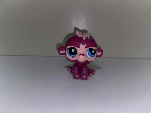 Littlest Pet Shop Macaco Roxo Da Hasbro