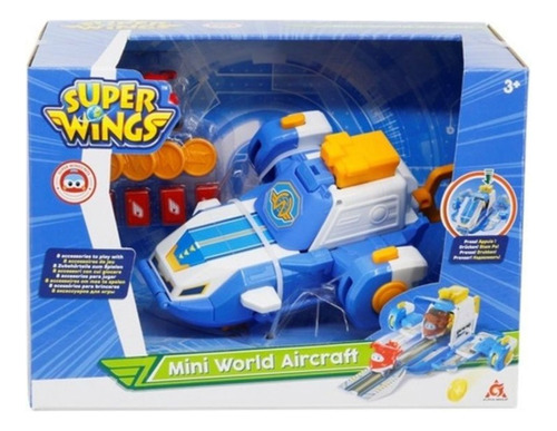 Super Wings Mini Porta Aviones De Los Súper Aviones 