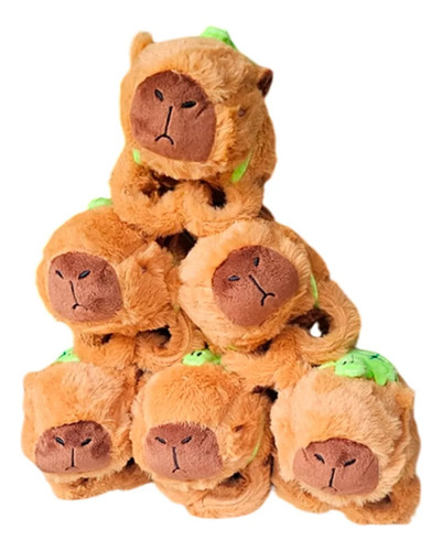 Envío Gratis Muñeca De Peluche Con Forma De Capibara, 17 Cm
