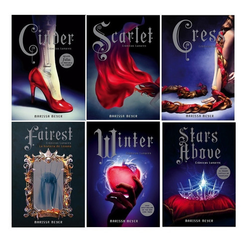 Saga Crónicas Lunares 6 Libros - Español - Marissa Meyer | Envío gratis