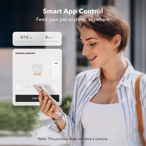 Comedero Con Sensor De Nivel De Comida Plaf103 Petlibro
