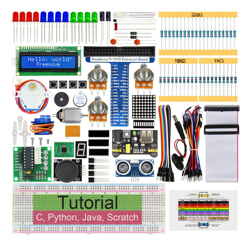 Kit Inicio Sensores Raspberry Pi Tutorial 484 Páginas