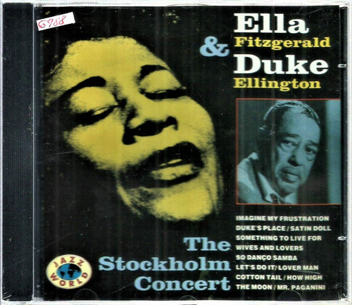 Cd / Ella Fitzgerald Duke Ellington = Stockholm Concert (lac