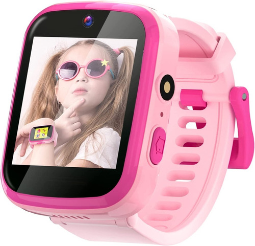 Reloj Inteligente Para Niños De 5 A 10 Años Color Rosado