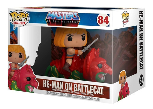 Funko Pop! Masters Of The Universe: He-man On Battlecat #84