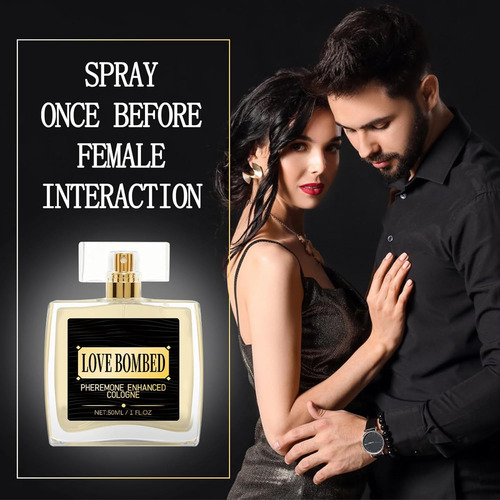 Love Bombed, Pheromone Cologne For Men,enhanced Scents