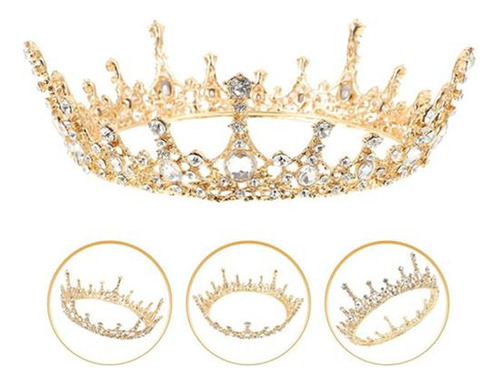 . Corona De Cristal Redonda Completa, Corona De Cristal,