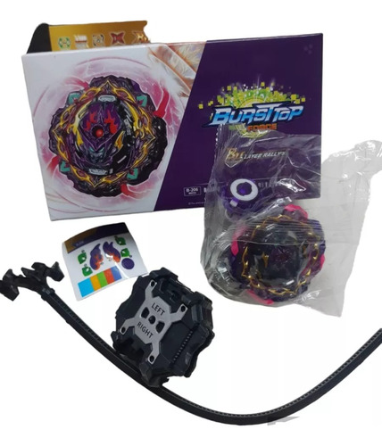 Beyblade B-206 Barricade Lucifer Con Rubber Trompo Burst