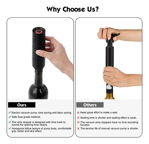 Juego De Bomba Automática Vino Tinto Marca Sin Modelo 4 Tapo Negro