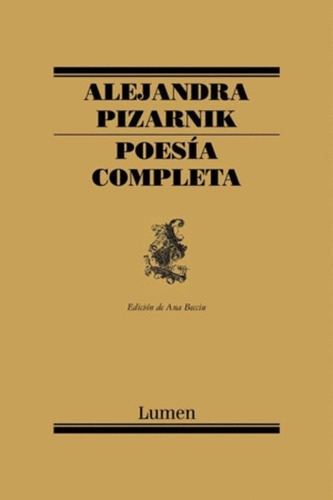 Libro Poesía Completa: A. Pizarnik