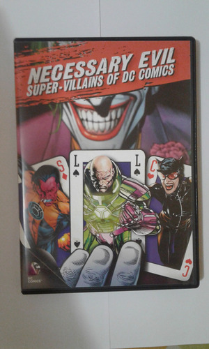 Dc Comics Necessary Evil Dvd Original Documental Batman