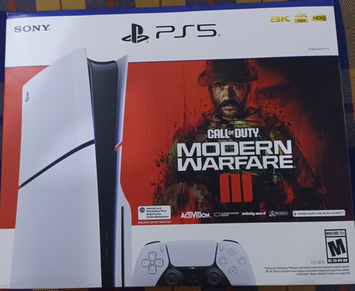 Play Station 5 - Ps5 - Slim - 1tb - Call Of Dutty