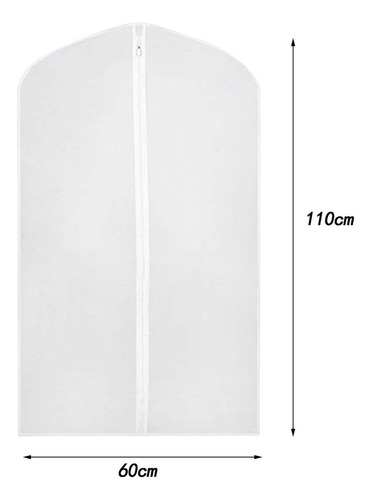 Funda Protectora Para Ropa, Bolsa Protectora Con 60x110cm