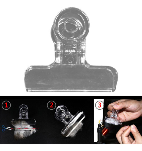 2 Clip De Dublagem De Clipes De Do Cdc Para Amarrar Com 45mm