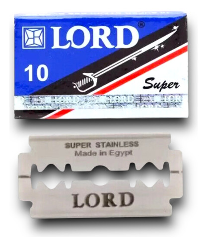 Navaja Lord Para Afeitar Rasurar Paquete Con 1000 Pzs