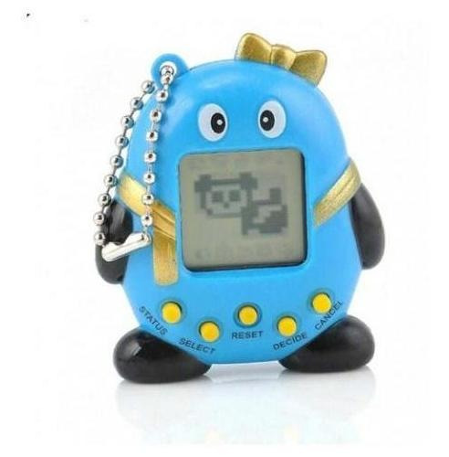 Bichinho Virtual Tamagochi Brinquedo Eletrônico Azul