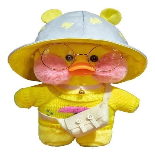 2 Peças Boneca De Pelúcia Lalafanfan Mimi Duck