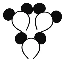 Comprar 10 Diadema Minnie Mouse Orejas Raton Negro Mickey Economica