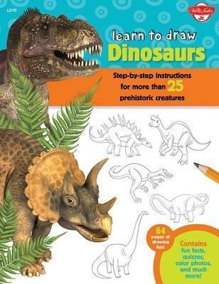 Dinosaurs (learn To Draw) - Robbin Cuddy (paperback)