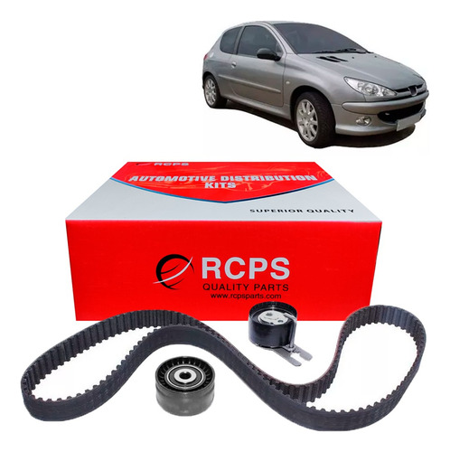 Kit De Distribución 3 Piezas Peugeot 206 1.4 Cc 2002-2003