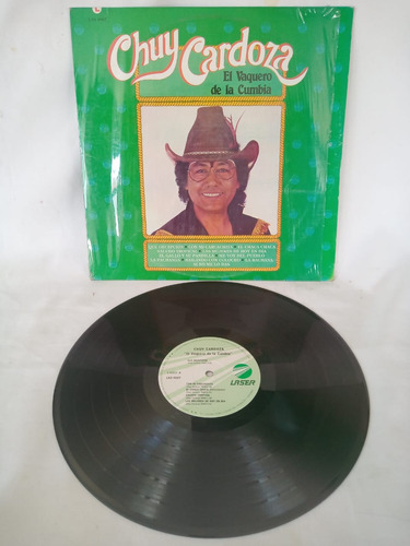 Disco Lp Chuy Cardoza El Vaquero De La Cumbia 1984 Laser