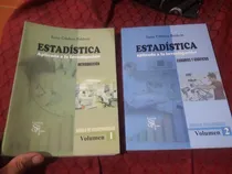 Comprar Libro Estadistica Aplicada A La Investigación 2 Tomos 