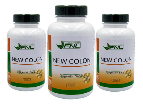 New Colon 180 Caps Fnl Matico Manzanilla Llanten + Salud