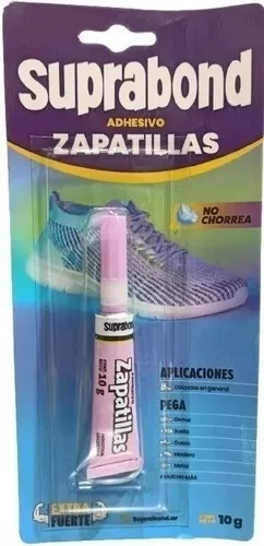 Adhesivo Pegamento Para Calzado Zapatillas Suprabond 10g