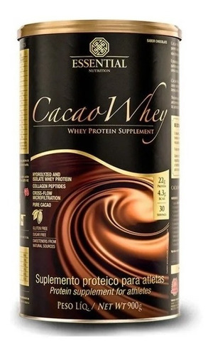 Cacao Whey 900g - - Lançamento - Essential Nutrition 