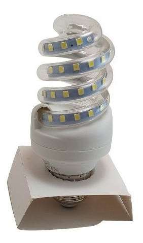 Bombillo Led Espiral  Ahorrador Luz Fría 12w