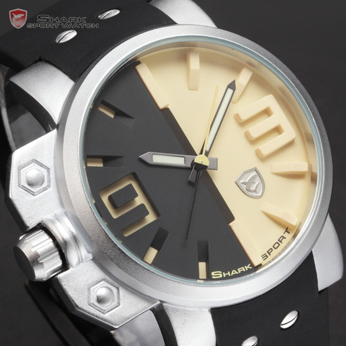 Distribuidor Oficial - Reloj Shark Salmon - Dial 3d - Acero