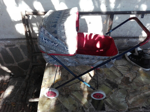 Antiguo Carrito De Bebe De Juguete En Buen Estado