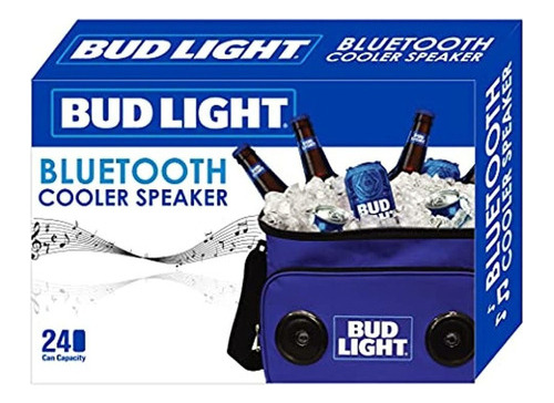 Bud Light Soft Cooler Altavoz Bluetooth Refrigerador De Viaj