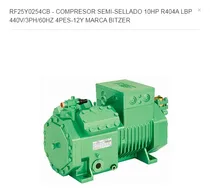 Comprar Compresores Semisellados Bitzer 5 Hp A 30 Hp R404a 220v 3ph