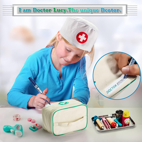Kit Médico Para Niños De 3 A 5 Años, Kit Médico De 27 P...