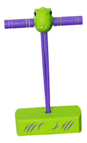 Pogo Jump Pogo Stick Exercício Equilíbrio Habilidade Verde