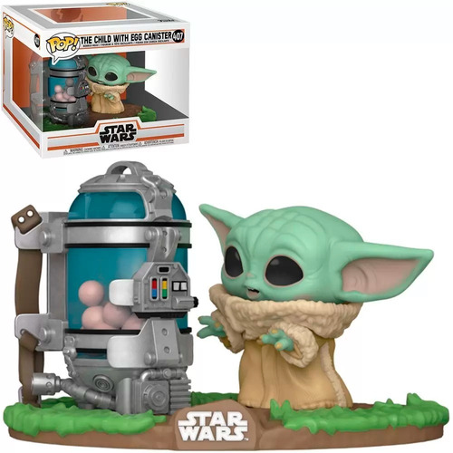 Funko Pop Star Wars Mandalorian Child Yoda Egg Canister 407