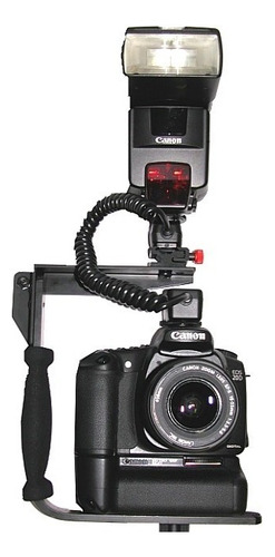 Soporte giratorio para flash Stroboframe Quick Flip 350, diseño de impresión suave