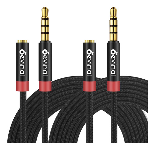 Cable De Extensión Para Auriculares Devinal 3.5mm Trrs, Cabl