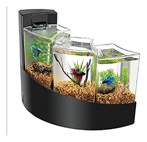 Aqueon Betta Falls Kit Acuario Multiple Decorativo Filtro 