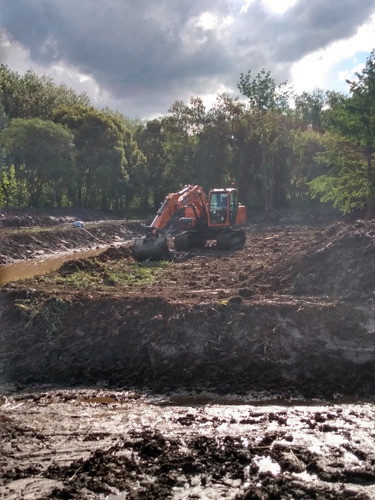 Imagen 4 de 10 de Movimiento De Suelos Con Maquina Excavadora Islas Delta Rio
