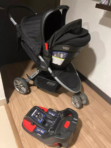 Coche Cuna Bebe Britax B Agile Travel System Huevito Y Base 